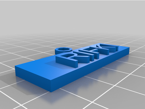 rifki personalizado 3d print model - Mito3D