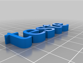 teste personalizado 3d print model - Mito3D