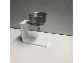 moka pot coffee filter holder machine espresso nespresso 3d print model - Mito3D