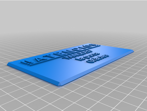 Fechar la porta personalizado 3d print model - Mito3D