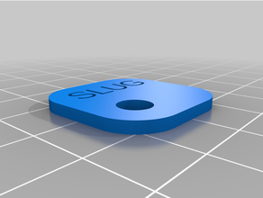 personalizado muestra losas personalizable 3d print model - Mito3D
