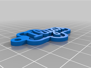 Schlüsselbund angepasst 3d print model - Mito3D