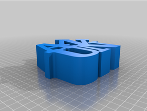 andreas özelleştirilmiş 3d print model - Mito3D