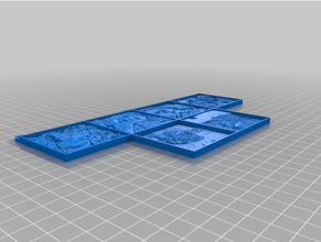 özelleştirilmiş taş ocağı galeri bölmeler 3d print model - Mito3D