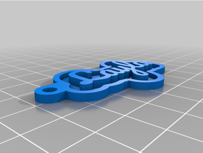 key chain layla 3d print model - Mito3D