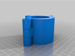 angepasst Rohr Klemme 3d print model - Mito3D