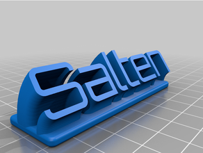 salt customized 3d print model - Mito3D