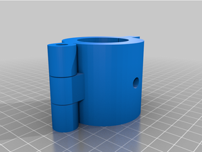 customized pipe clamp 3d print model - Mito3D