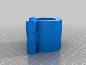 personalizzato tubo clamp1 3d print model - Mito3D