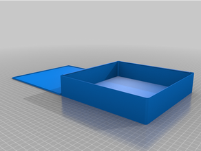 9 pollice scatto in forma scatola personalizzato 3d print model - Mito3D