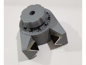 Noce cracker composto planetario schiaccianoci Ingranaggio riduttore ingranaggi 3d print model - Mito3D
