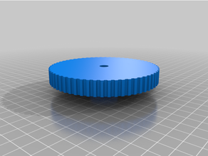 gt2 pulley 60 teeth customized 3d print model - Mito3D
