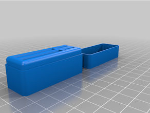 2 memory card holder customized 3d print model - Mito3D