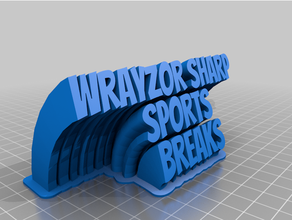 sports breaks v2 customized 3d print model - Mito3D