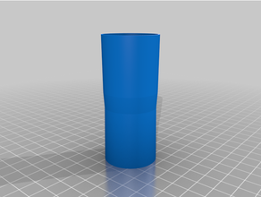 angepasst Rohre Vakuum Schlauch Adapter 3d print model - Mito3D