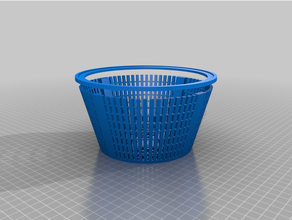 pool strainer basket customized 3d print model - Mito3D