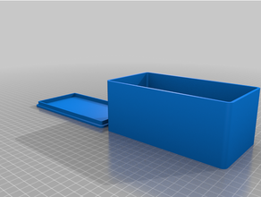 özelleştirilmiş yuvarlak Kutu 3d print model - Mito3D