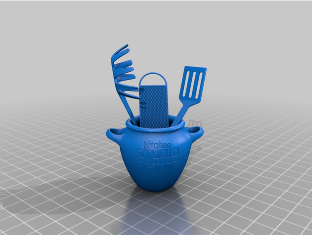 cucina studio disegni 3D print model - Mito3D