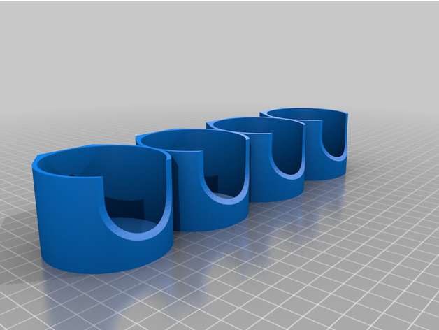 customized container rack 3D print model - Mito3D