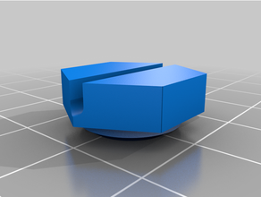 17mm hex cubo vkar búfalo personalizado 3d print model - Mito3D
