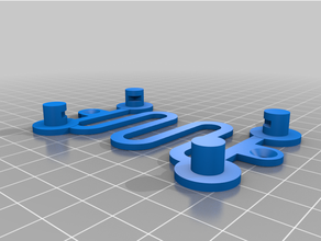 personalizzato parametrico circuito tavola montare 3d print model - Mito3D
