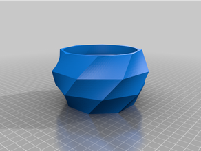 poly inspired planter plants 3d print model - Mito3D