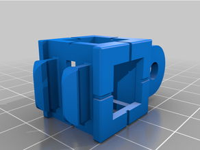 vedant's customized rokenbok gopro mount 3d print model - Mito3D
