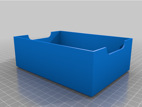 customisable stackable box lid container customizable 3d print model - Mito3D