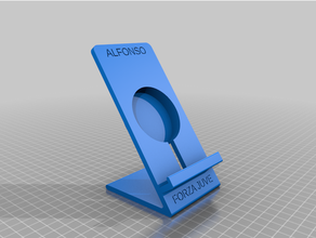 ficar pé phone personalizado 3d print model - Mito3D