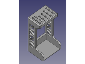 Basic Messer Halter Unterstützung Block Stand 3d print model - Mito3D