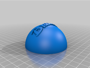 bola navidad bruno personalizzato 3d print model - Mito3D