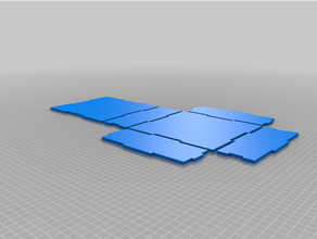 personalizado simples paramétrico caixa gerador laser cortar 3d print model - Mito3D