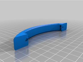 customized drawer handle cabinet handle1 3d print model - Mito3D