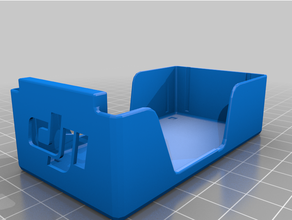 dji mavic air battery case + logo 3d print model - Mito3D