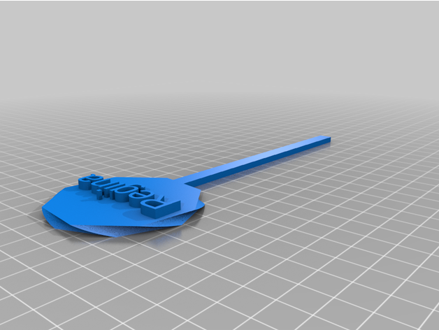 regina cocktail agitare personalizzato 3D print model - Mito3D