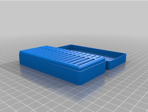 özelleştirilmiş hafıza kart Kutu kapak özelleştirici 3d print model - Mito3D