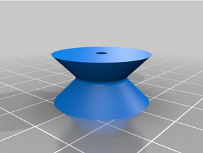 customized pulley 3d print model - Mito3D