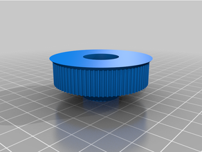 customized parametric pulley - 80t 3d print model - Mito3D