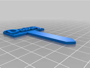 personnalisé plante signe 3d print model - Mito3D