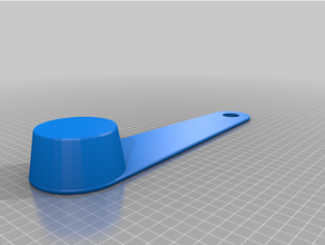 customized parametric measuring cups 3d print model - Mito3D