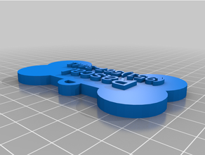 rascal tag customized 3d print model - Mito3D