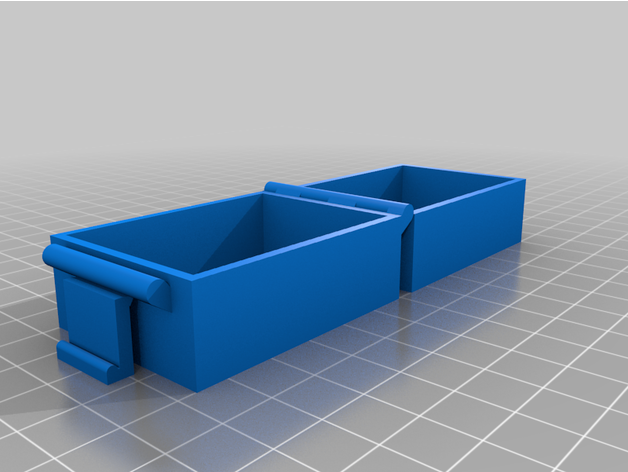 customizable container customized 3D print model - Mito3D