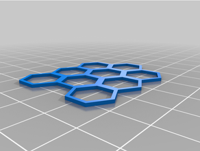 honeycomb trial customized 3d print model - Mito3D
