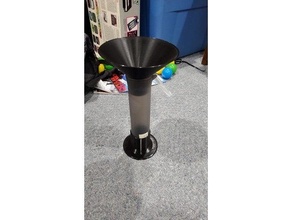 paintball pod holder funnel 3d print model - Mito3D
