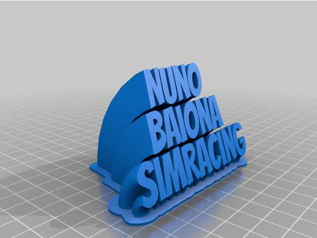 simracing customized 3D print model - Mito3D