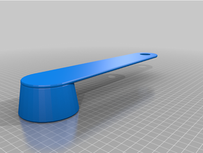 customized parametric measuring cups 3d print model - Mito3D