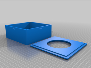 customized customizer - trinket box inlay 3d print model - Mito3D
