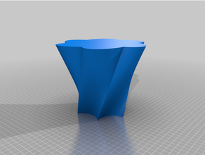 hex vase 3d print model - Mito3D