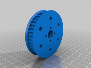 42 tooth htd pulley ftc robotics htd-5m 3d print model - Mito3D