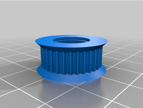 customized anet a8 belt pulley insert 32 teeth 3d print model - Mito3D